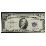 10 $ SILVER CERTIFICATE VF