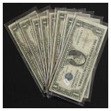 8 SILVER CERTIFICATES