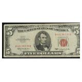 5 DOLLAR US LEGAL TENDER VF