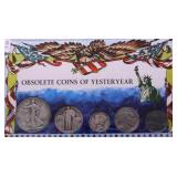 OBSOLETE COINS OF YESTERYEAR