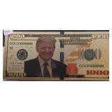 TRUMP .99999 GOLD FOIL 100 BILL