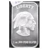 1  OZ .999 SILVER BAR