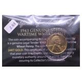 GOLD PLATED WARTIME NICKEL