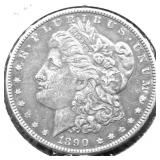 1890 MORGAN DOLLAR XF