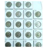 10 40 % SILVER HALF DOLLARS