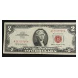 2 DOLLAR US LEGAL TENDER XF