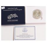 2008 BALD EAGLE HALF DOLLAR W BOX PAPERS