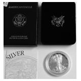 1995 PROOF SILVER EAGLE W/BOX PAPERS