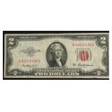 2 DOLLAR US LEGAL TENDER  VF