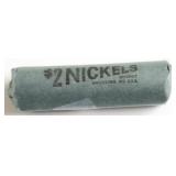 ROLL OF 1943 SILVER WAR TIME NICKELS CIRC