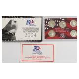 2004 SILVER PROOF QUARTER SET