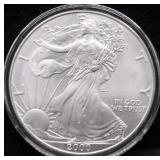 2000 SILVER EAGLE GEM