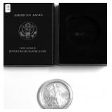 2008 W SILVER EAGLE W BOX PAPERS