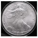 2000 SILVER EAGLE GEM