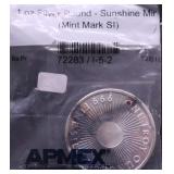 1 OZ .999 SILVER ROUND