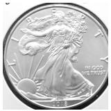 2018 SILVER EAGLE GEM