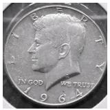 1964 CHOICE BU KENNEDY HALF DOLLAR