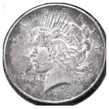 1926 D PEACE DOLLAR XF