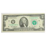 GEM BU 2 $ FEDERAL RESERVE NOTE