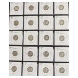 20 SILVER DIMES