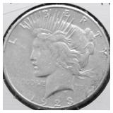 1923 S PEACE DOLLAR XF