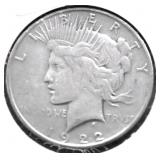 1922 S PEACE DOLLAR VF DETAILS