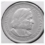 1893 CHOICE BU COLUMBIAN EXPO HALF DOLLAR