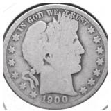 1900 O BARBER HALF DOLLAR G