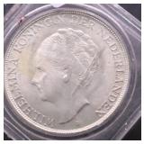 NETHERLANDS GEM BU 2 1/2 GUELDENS