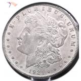 1921 MORGAN DOLLAR XF