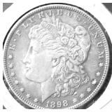 1898 MORGAN DOLLAR XF