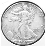 1946 WALKING HALF DOLLAR XF
