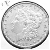 1897 MORGAN DOLLAR XF