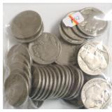 40 BUFFALO NICKELS
