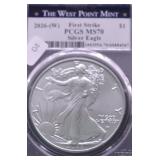 2026 W PCGS MS70 SILVER EAGLE