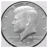 1970 S PROOF KENNEDY HALF DOLLAR