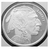 1 OZ .999 SILVER ROUND