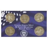 2000 PROOF  QUARTER SET
