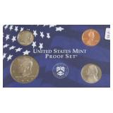 1999 PROOF SET NO BOX