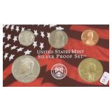 2002 SILVER PROOF SET NO BOX