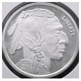 1 OZ .999 SILVER ROUND