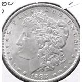 1888 CHOICE BU MORGAN DOLLAR