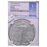 2022 NGC MS70 SILVER EAGLE