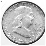 1953 CHOICE BU FRANKLIN HALF DOLLAR