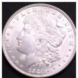 1921 CHOICE BU MORGAN DOLLAR
