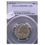 1976 S PCGS PF69DC JEFFERSON NICKEL