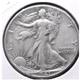 1941 WALKING HALF DOLLAR XF