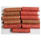 11 ROLLS OF WHEAT CENTS