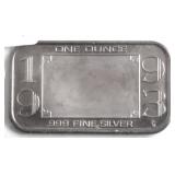 1  OZ .999 SILVER BAR