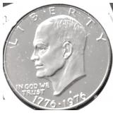 PROOF SILVER BICENTENNIAL IKE DOLLAR